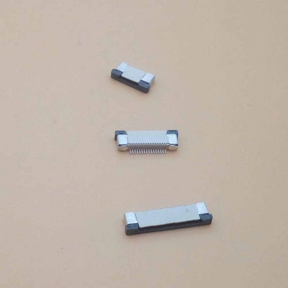 10Pcs FPC Connector socket FFC 0.5MM Drawer type Top Contact 4P 6P 8P 10P 12P 14P 16P 18P 20P 22P 24P 30P 32P 34P 40P 50P 60P