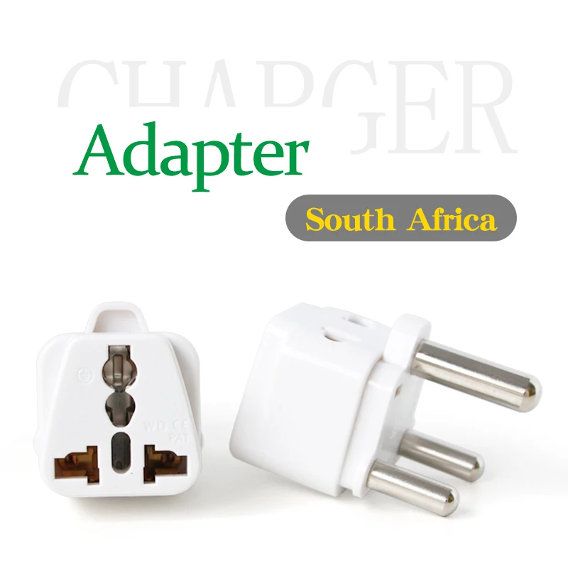 Cỡ Lớn Nam Châu Phi Phích Cắm Chuyển Đổi Ổ Cắm Điện Cắm Hai Trong Một Adapter 250V 10A Du Lịch Ở Ấn Độ Chad Nepal sri Lanka