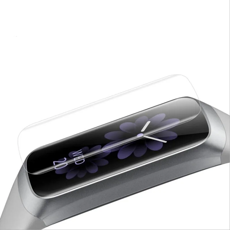 5pcs TPU Soft Full Coverage Protective Film Guard For Samsung Galaxy Fit SM-R370/ Fit-e SM-R375 Wristband Screen Protector Cover