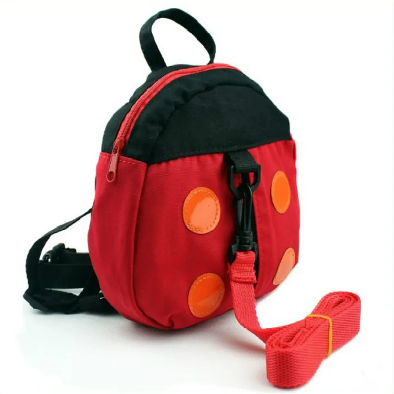 Arnés de seguridad para bebé buddy Ladybug Bat, portador de niño, mochila 2 en 1, Asistente para caminar