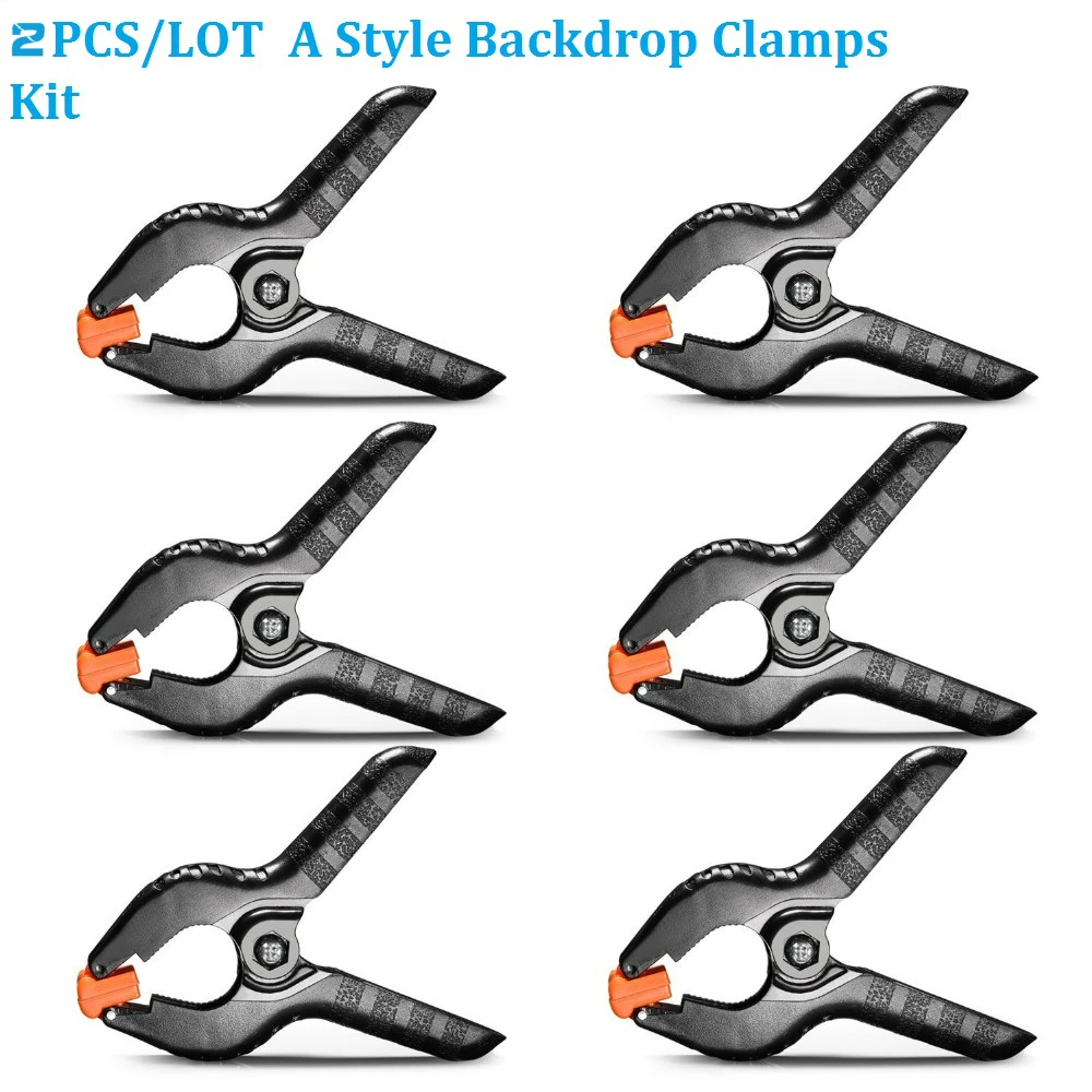 Универсальные зажимы Glory Star 2 шт./лот 4 дюйма для студийного фона сверхпрочные зажимы из муслина для фотостудии зажимы для фона клипсы для фона