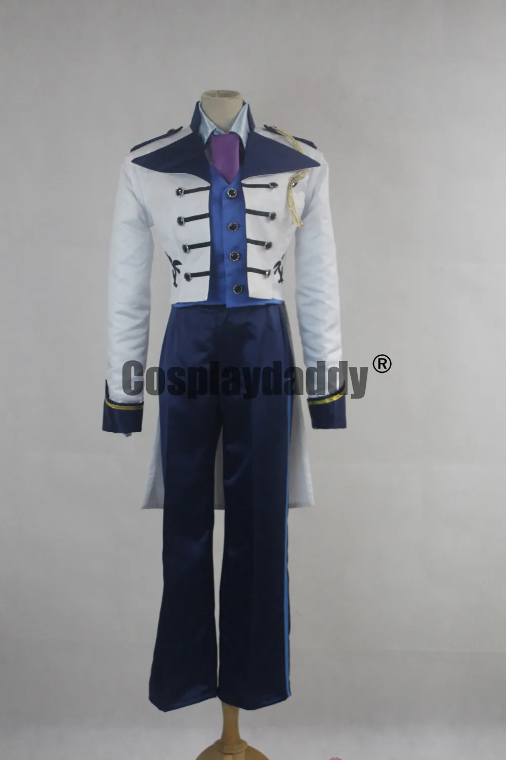 

Movie Snow Queen Prince Hans Halloween Whole Set Cosplay Costume