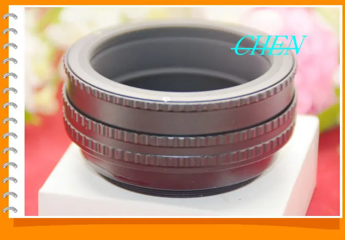 

Metal M58-M58 25-55 M58 to M58 Mount Focusing Helicoid Ring Adapter 25-55mm Macro Extension Tube