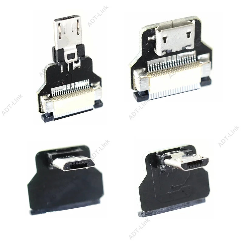 FFC مايكرو Type-C USB FPV سليم رقيقة شقة لينة مرنة FPC تهمة AV إخراج كابل OTG ل FPV فرش يده Gimbal رصد