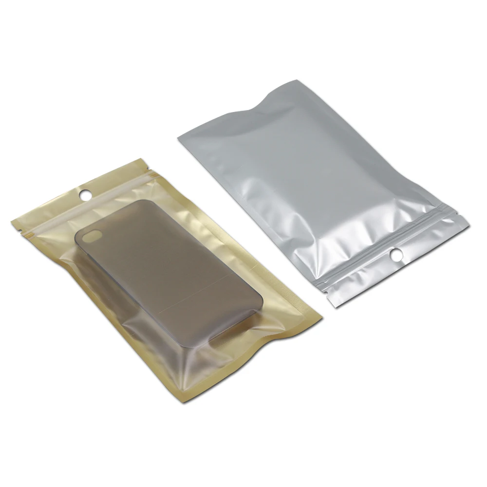 Gold + Clear Tablet Pad Case Plastic Retail Packaging Poly Storage Bag Package FOR Case for iPad mini Samsung Galaxy Tab P3100