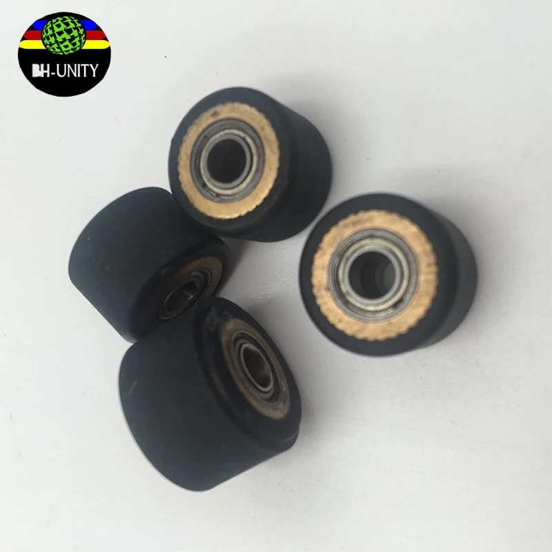 

Rubber roller for roland vinyl cutting plotter spare parts Roland Copper core rubber pinch roller 4X11X16MM