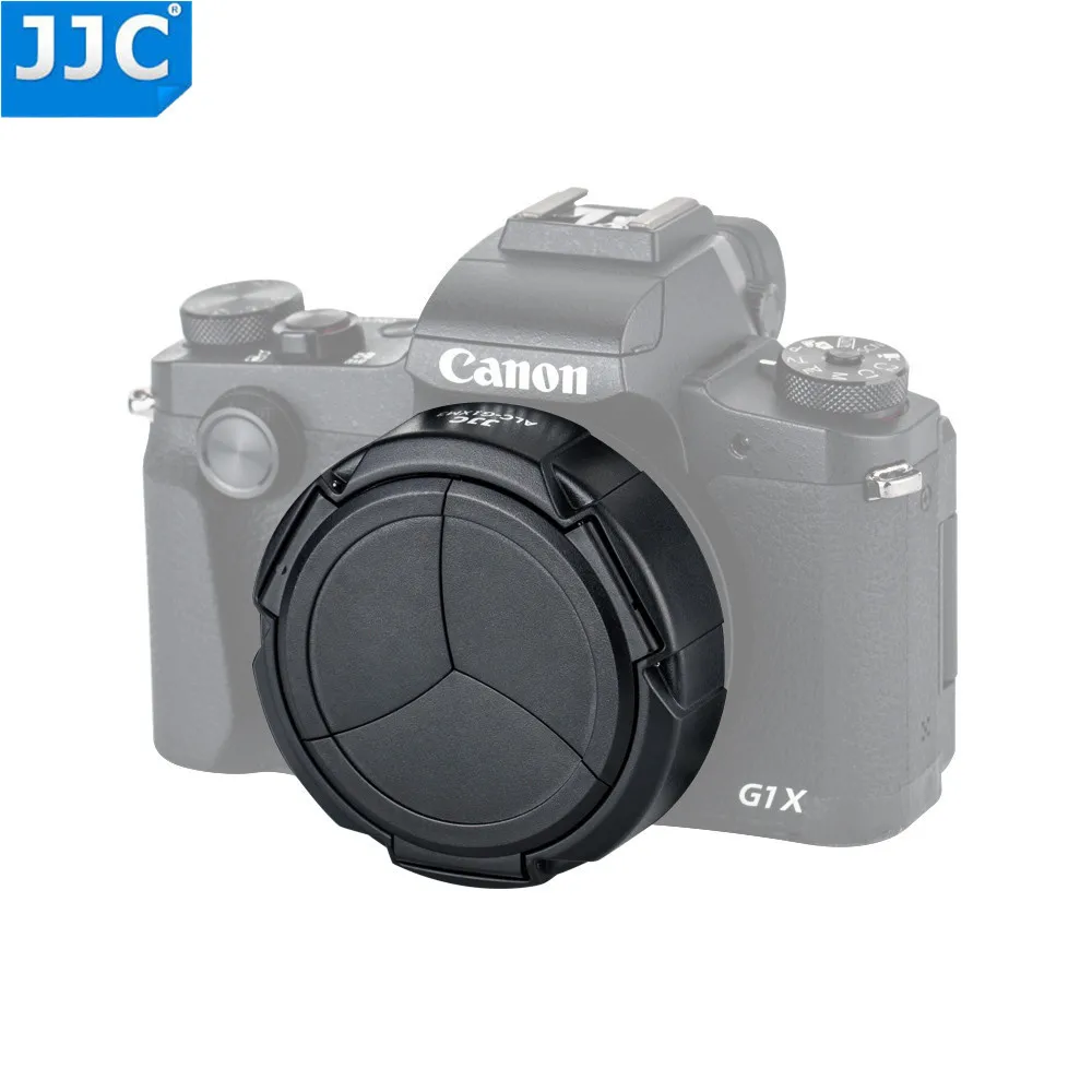 JJC Gewidmet Auto Öffnen und Schließen Objektiv Kappe Objektiv Protector für Canon PowerShot G1X Mark III G1X M3 Digital Kamera auto Objektiv Kappe