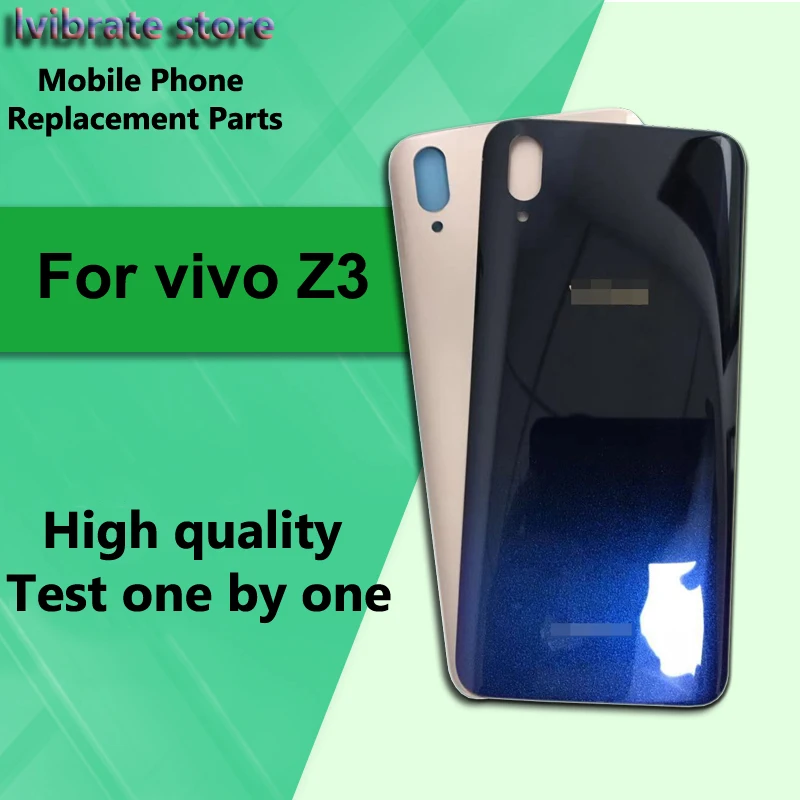 100% New Battery Back Rear Cover Door Housing For vivo Z3 Battery Cover For vivo Z3 Z 3 V1813BA PD813BA Back Cover Replacement