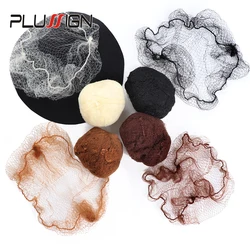 Plussign – filet à cheveux en Nylon, lot de 20 pièces, pour Extensions, pour femmes et filles, noir, marron, beige, Invisible, doux, vente en gros