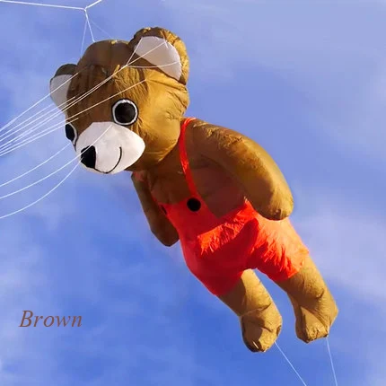 

New High Quality Nylon Cloth Power Bear Windsock For Pilot Kites Good Flying For Kite Festival