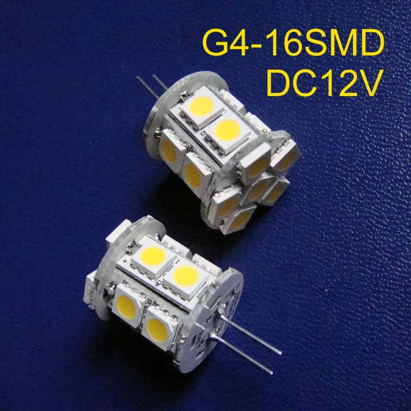 

G4 ledl свет DC12V, led G4 лампа, 12 В G4 5050 Светодиодные лампы, G4 освещение Бесплатная доставка 100 шт./лот