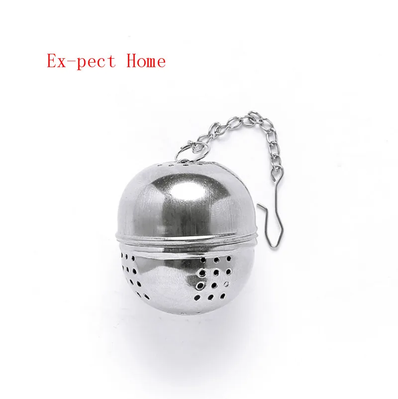 

500pcs Stainless Steel Tea Infuser Ball Shaped Tea Strainer Mesh Tea Filter Spoon Locking Spice Ball Wholesale