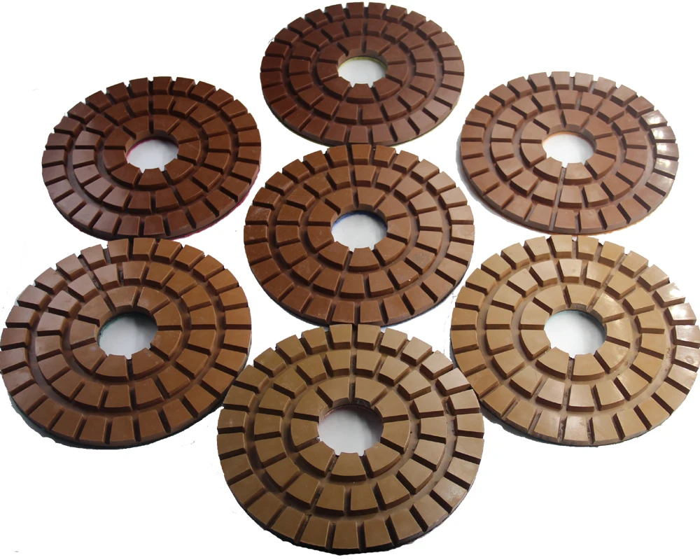 200mm Concrete Polishing Pads 8'' Grit 50-3000 Dry Polished Pads Granite Pads Floor Pads