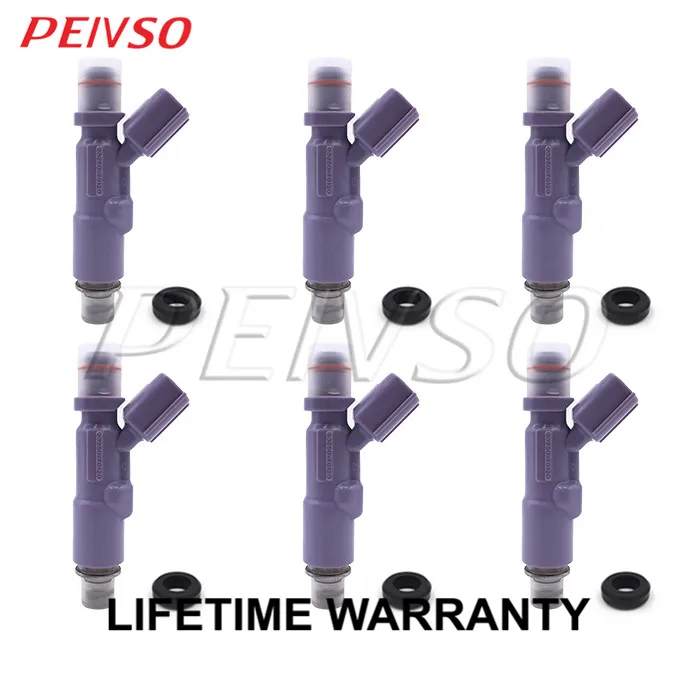 

PEIVSO 4/6pcs 23250-70120 23209-70120 Fuel Injector For LEXUS IS200/300 Altezza Mark2 GX470 2.0L 1G-FE 1999~2001