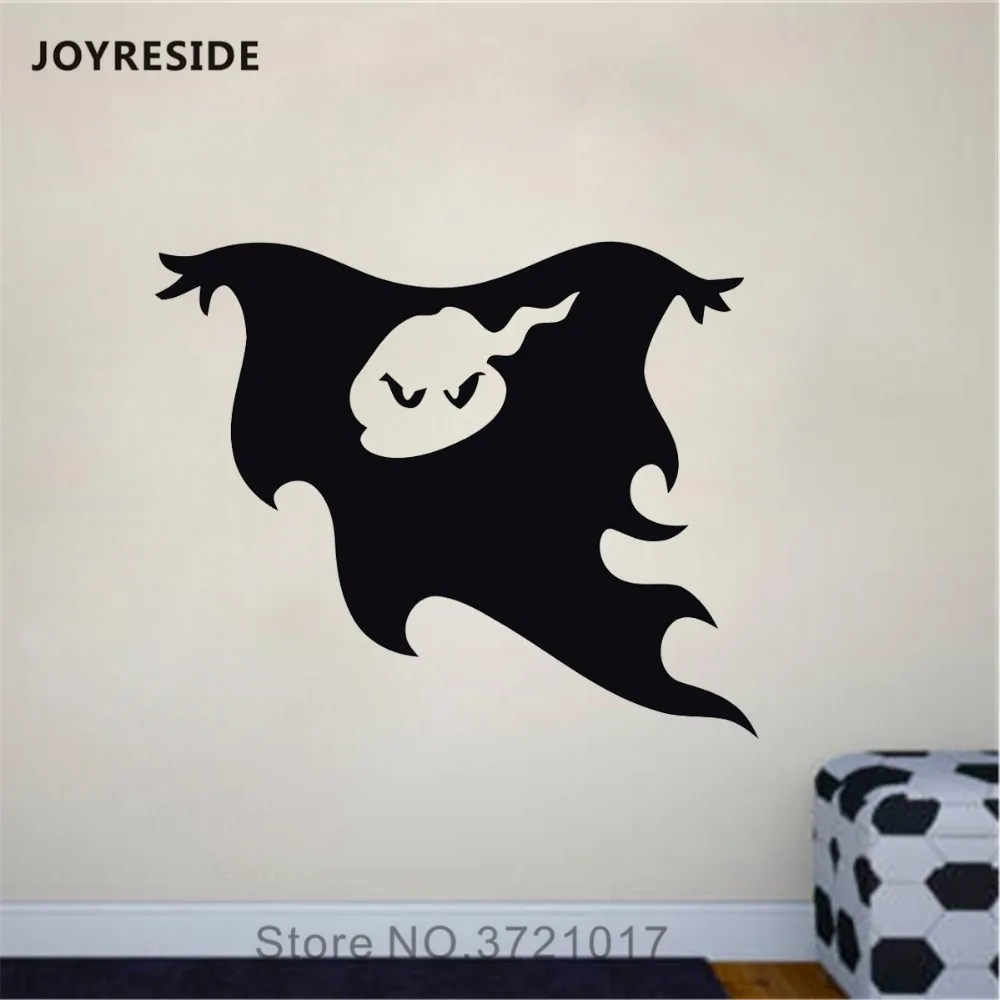 JOYRESIDE Happy Halloween Wall Ghosts Specter Decals Vinyl Sticker Home Bedroom Living Room Interior Decoration Art Mural A1500