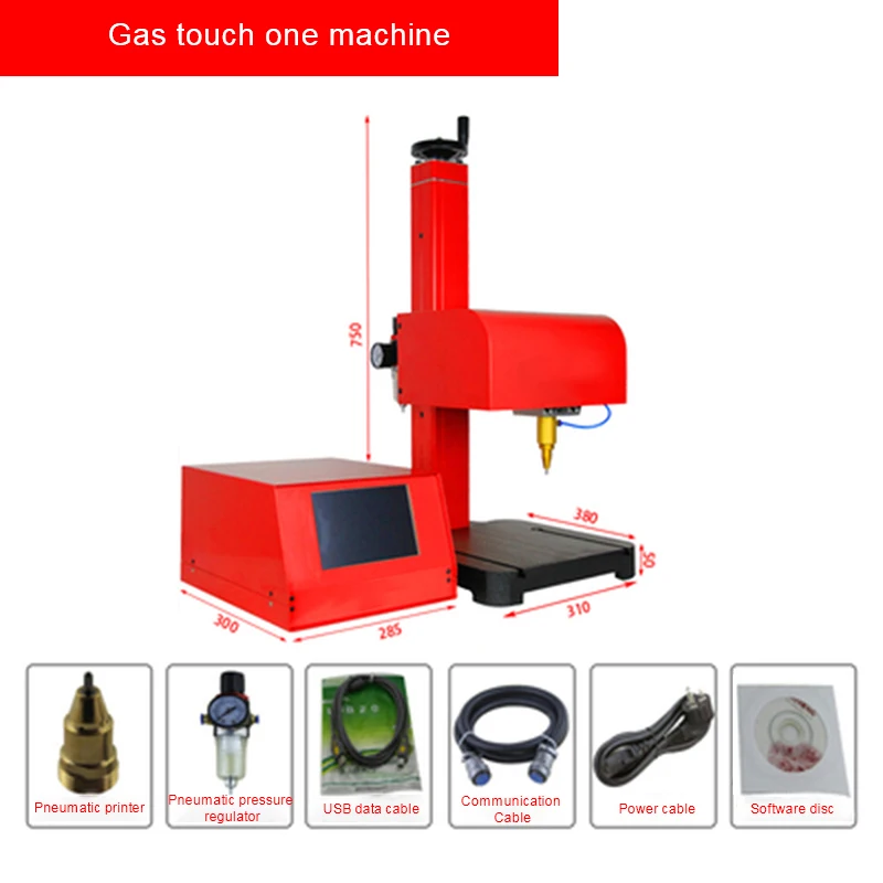 JMB-170 Desktop Marking Machine For VIN Code, Pneumatic Dot Peen Marking Machine Suitable for metal fittings, nameplates, batter