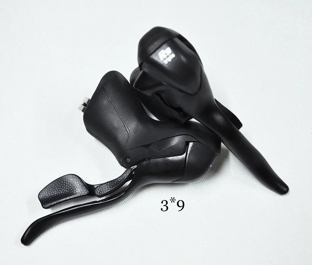 High End Micronew 2x8 2x9 2x10 Speed Brake Lever 3x8 3x9 3x10 Road Bike Shifter Front Derailleur Compatible with Shimano