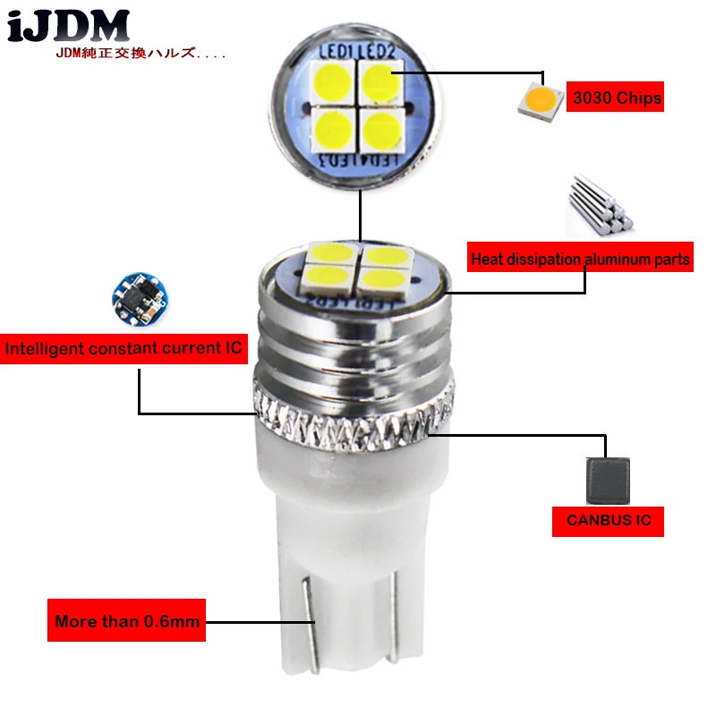 No Hyper Flash Amber/White Dual Color 7443 LED Turn Signal Light Bulbs  White T10 LED Parking Clearance Lights For Ford Mustang