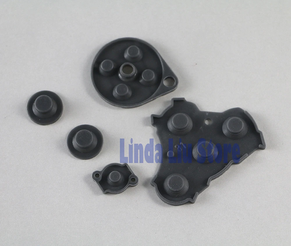 ChengChengDianWan 5 компл./лот для контроллера Nintend GameCube NGC, проводящая силиконовая кнопка, замена
