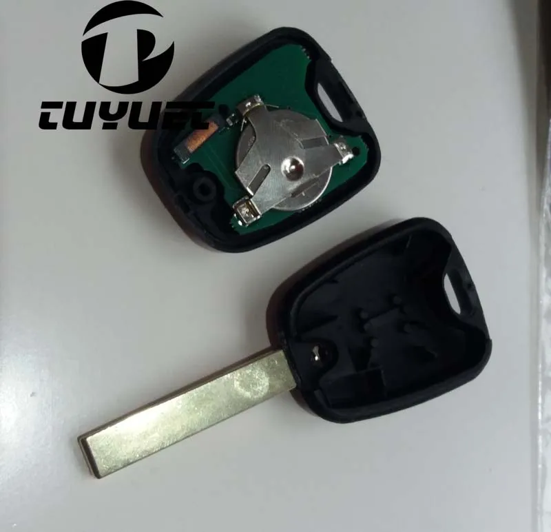 2 Buttons Remote key 434mhz For Peugeot 307 With Electronic ID46 Chip(With Groove Blade)