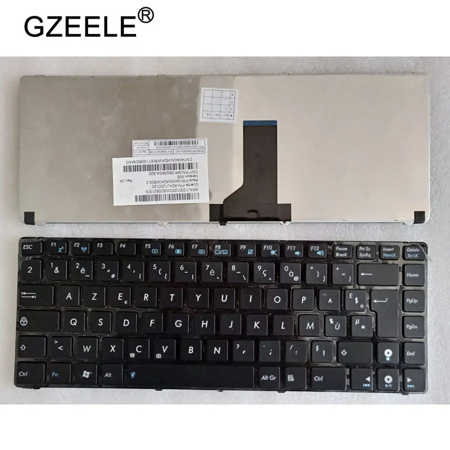 PO/FR French laptop keyboard for ASUS K42 N43 X43 K43 U36J U36JC U36S U36SD U36SG U36R U36KI keyboard French Clavier Azerty