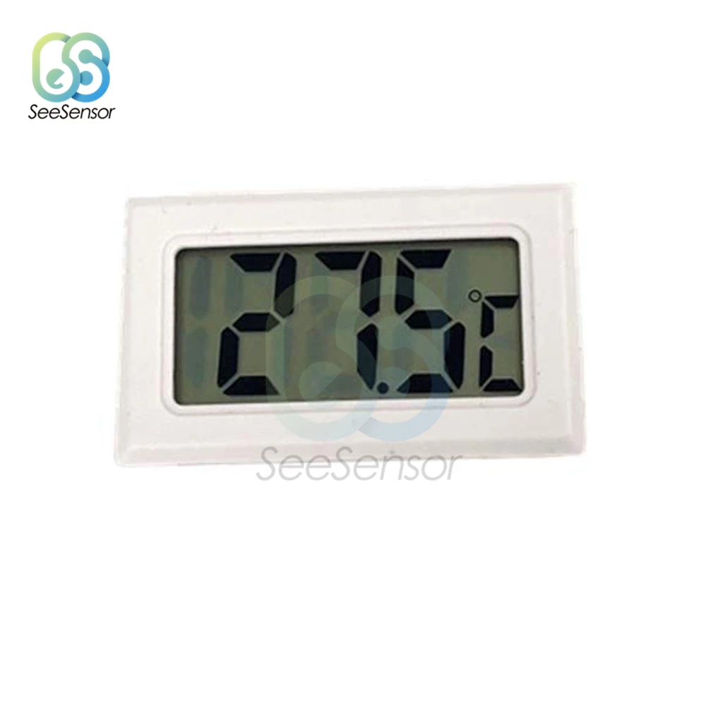 Termometro digitale LCD incorporato per sensore misuratore di temperatura congelatore-50 ~ 110 gradi termometro per frigorifero