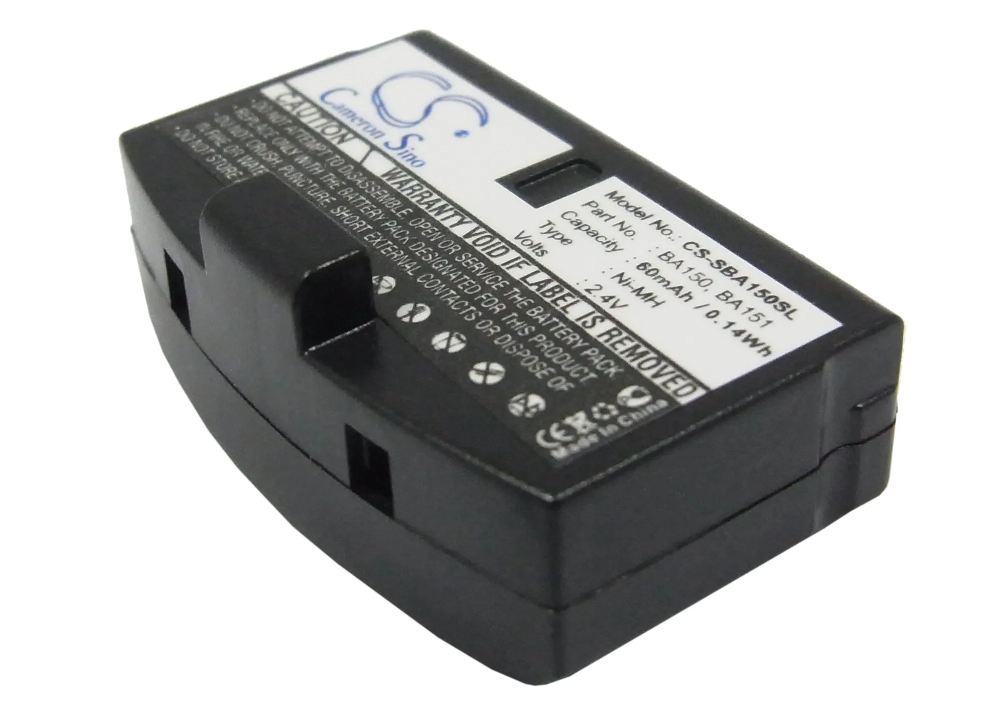 Cameron Sino Battery For Sennheiser RA-85,RI 150,RI-250,RI-250 J,RI-300,RI-810 High Capacity