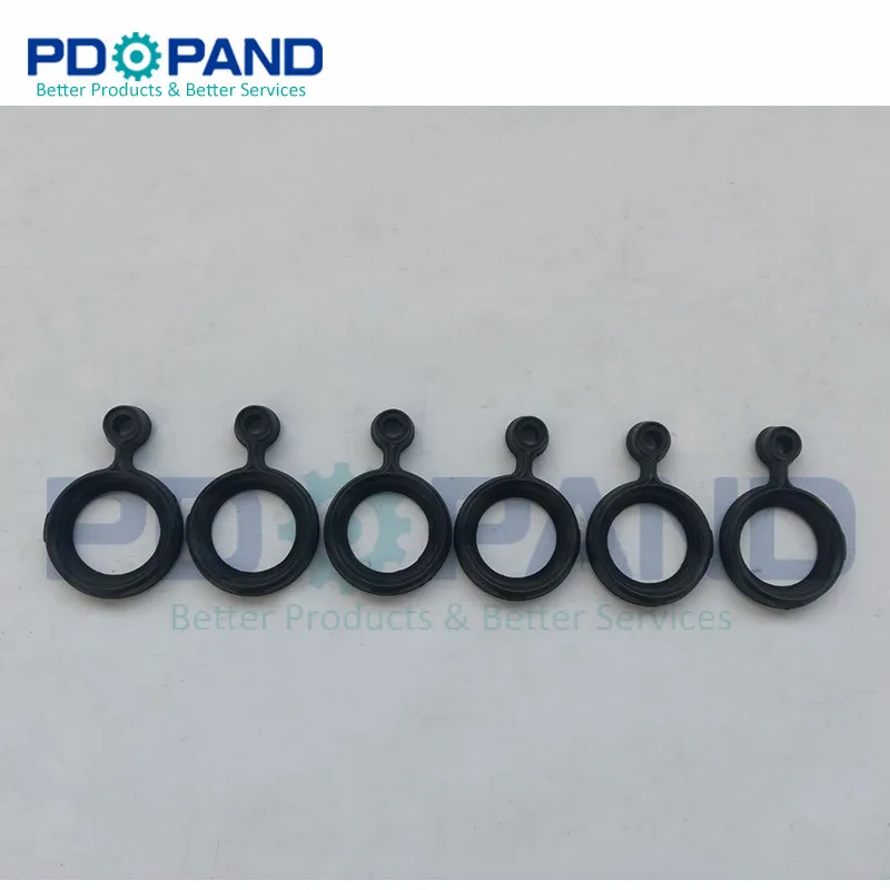 6 pcs Spark Plug Tube Seal MD186787 for Mitsubishi 3000GT DIAMANTE Montero 3.0L 3.5L 6G72 6G74 V6 24V