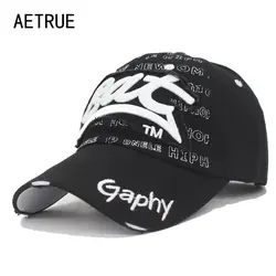 AETRUE Snapback Caps Women Baseball Cap Men Brand Hats For Men Bone Casquette Male Embroidery Black Gorras Fit Cheap Dad Hat Cap