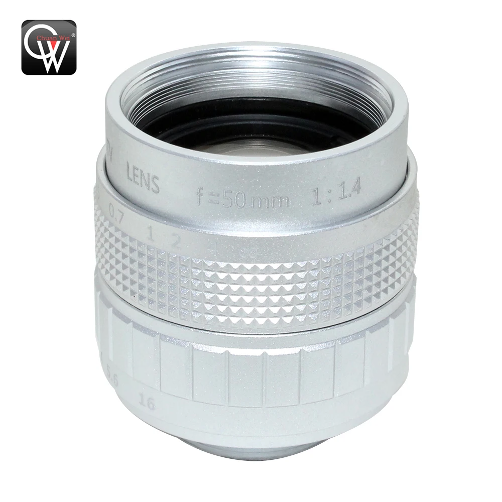 Professional 50mm lens f/1.4 2/3 CCTV Lens C Mount CCTV Lens features alloy casing with quality lens