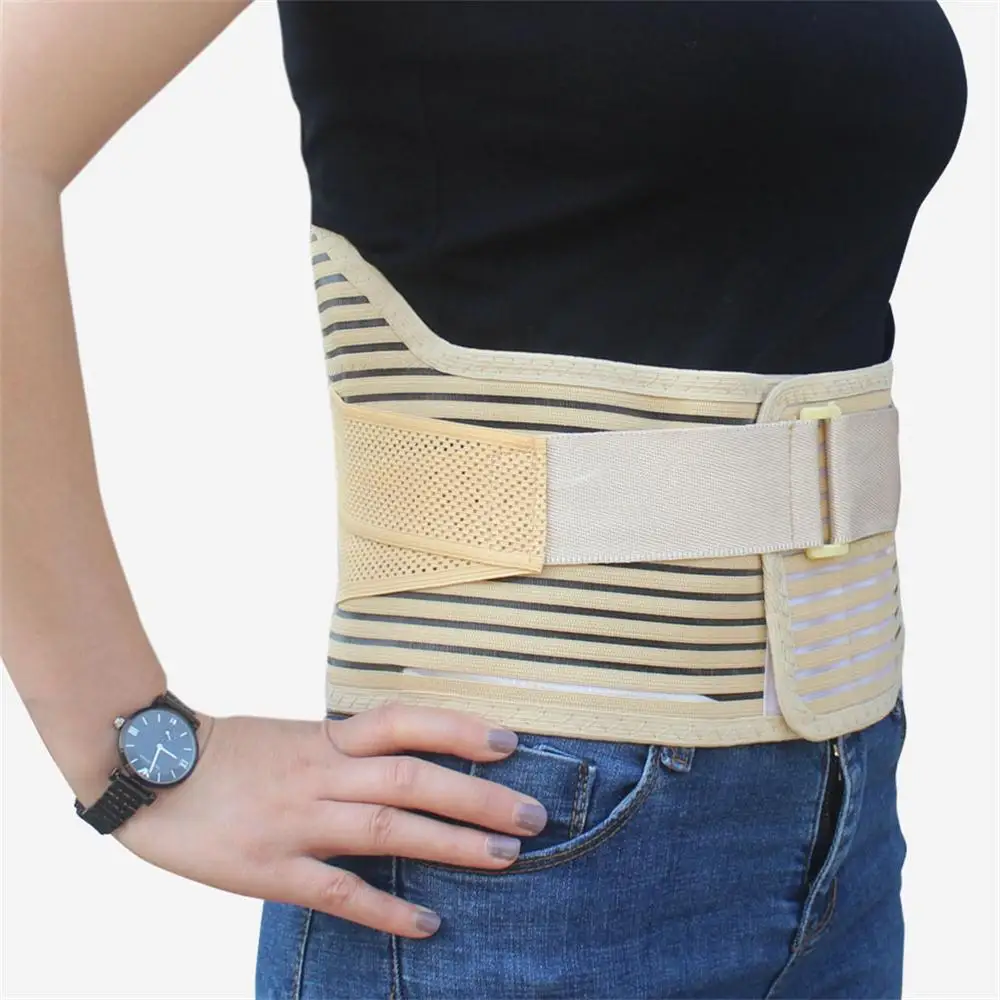 Waist Support Belt Pad Waist Trimmers Fitness Adjustable self-heating  protects back pain medical care stress and relaxes