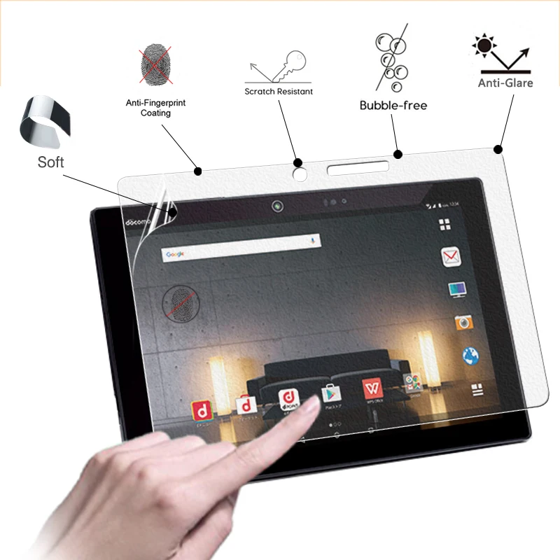 

Premium Anti-Glare screen protector matte film For Fujitsu arrows Tab F-04H 10.5" tablet anti-fingerprint screen protective film