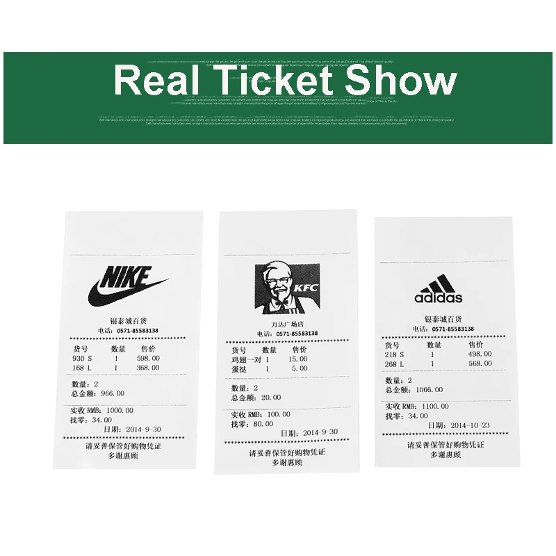 Thermal Paper 58mm 80mm Paper for Thermal Receipt Printer Pos Receipt Printer