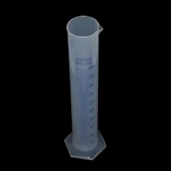 Cylindre de mesure en plastique translucide de 1000ml, pour fournitures de laboratoire, outils de laboratoire, cylindre de mesure gradué