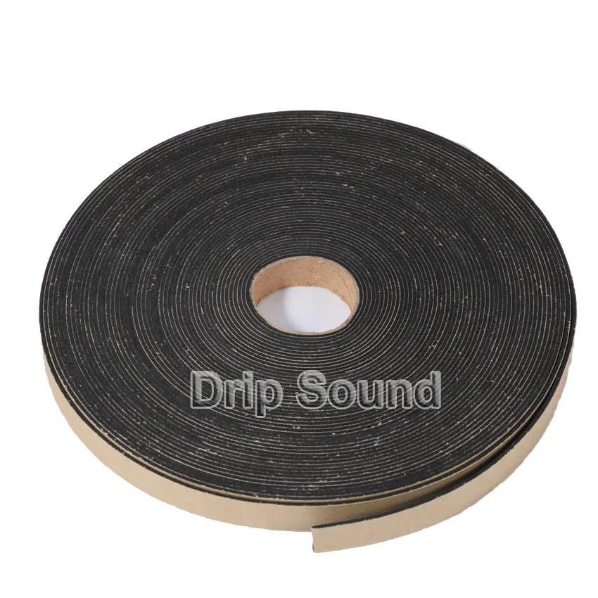 EVA Foam Strip Soundproof Sponge Tape Single Side Sticky Speaker Shockproof Sealing Gasket 10x1mm 15x1.5mm 18x1mm 18x3mm