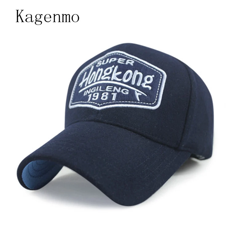 Kagenmo Washed cotton SUPER HONGKONG INGILENG 1981 sun summer baseball cap female male hat 5color 1pcs brand new arrive