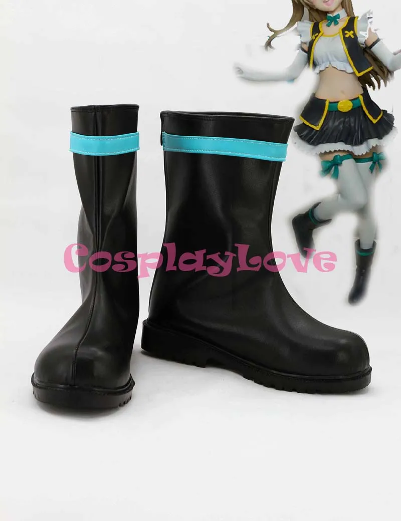 EGA No brand girls Minami Kotori Cosplay Shoes Boots From Lovelive! For Halloween Christmas