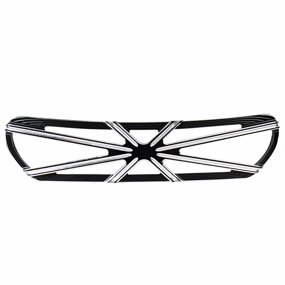 

Black Big Grill Fairing Scoop Intake Trim Accent For Harley FLH/T FLHX 2014 2015 2016 2017 2018 19 20 21 22 Models