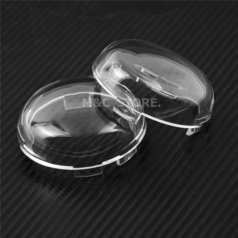 Motorcycle Turn Signal Light Lens Indicator Cover For Harley Dyna Softail Touring Electra Glide Road King Sportster XL 883 1200