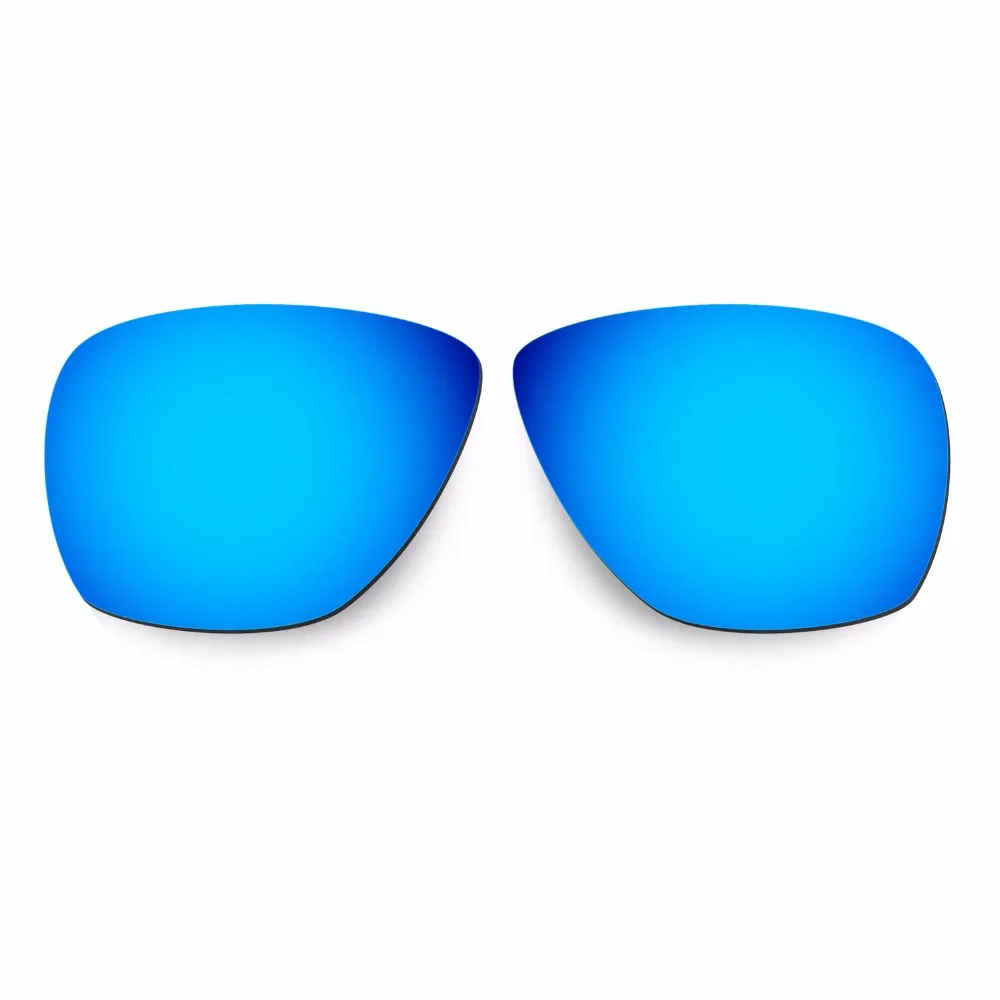 HKUCO For Breadbox Sunglasses Polarized Replacement Polarized Lenses- Blue/Gold 2 Pairs