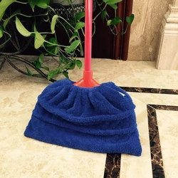 Multi Function Coral Velvet Broom Cover Cloth Floor Mop Reusable Microfiber Absorbent Mop Household Cleaning Accessories