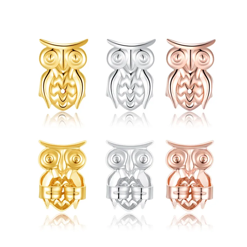 Ms Betti New Fashion Little Bear Earring Lift Backs Support Hypoallergenic Earrings Lifters Fits All Post Earring