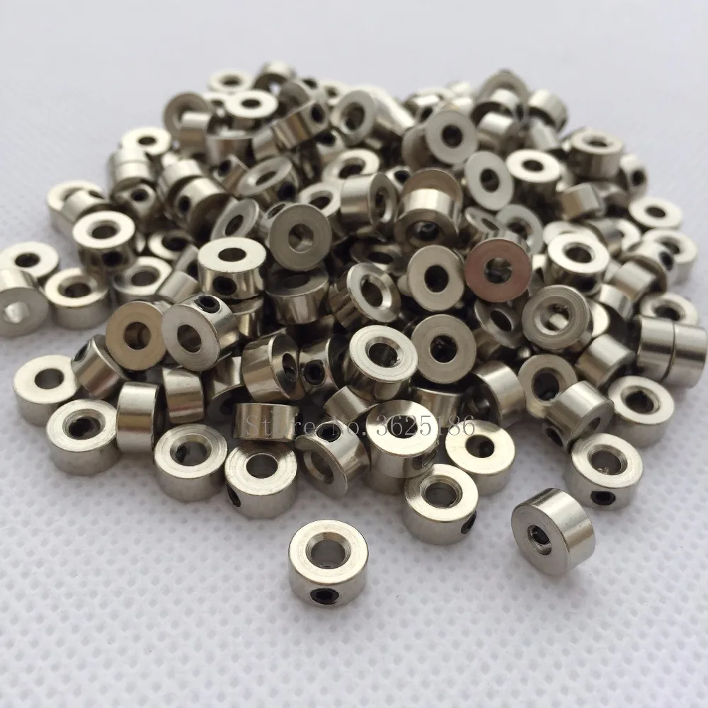 50pcs Wheel Collar Landing Gear 6x2.1mm 8x3.1mm RC Airplane Model Aeroplane Parts Aeromodelling Aircraft