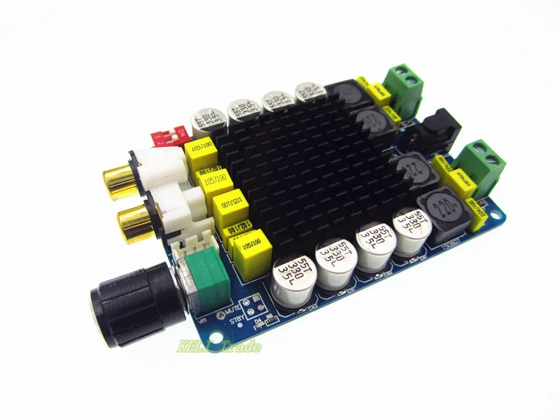 

HAILANGNIAO Amplifier Board of TDA7498 Class D 2X100W Dual Channel Audio Stereo 80W + 80W Digital Amplifier Board Module