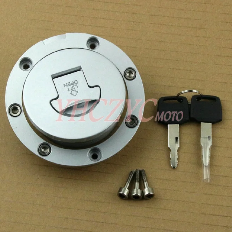 Fuel Gas Tank Cap Cover Keys for Honda VFR400 NC30 89-92 VFR800 02-09  CB600F Hornet 07-11 CB750 F2 92-10