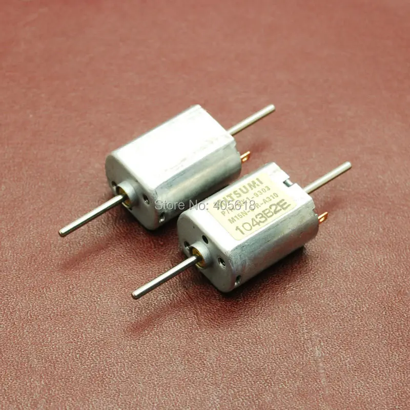 10pcs Mitsumi DC micro motor carbon brush motor  MOTOR dc Biaxial  030 motor long axis 12V Current 0.055A 13500 RPM