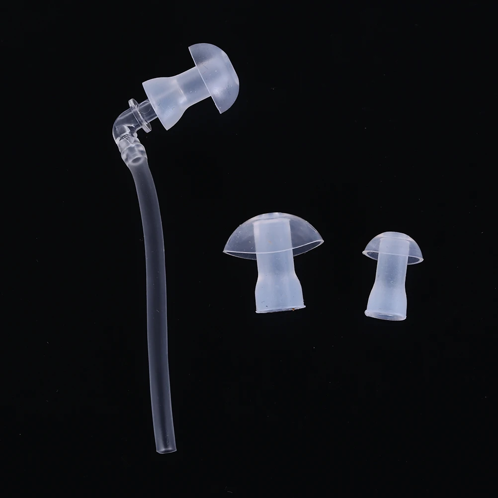 

Hearing Aids Accessories New Hearing Aid Earplug Ear Plugs Eartips Domes with Sound Tube Tubes + Domes (L M S) Size