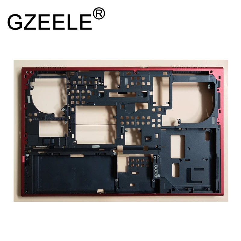 Imagem -01 - Capa Inferior para Gzeele Precisão M6800 Preto com Moldura Vermelha 060697j0 Proteção para Laptop capa inferior para gzeele precisao m6800 preto com moldura vermelha 060697j0 protecao para laptop 01