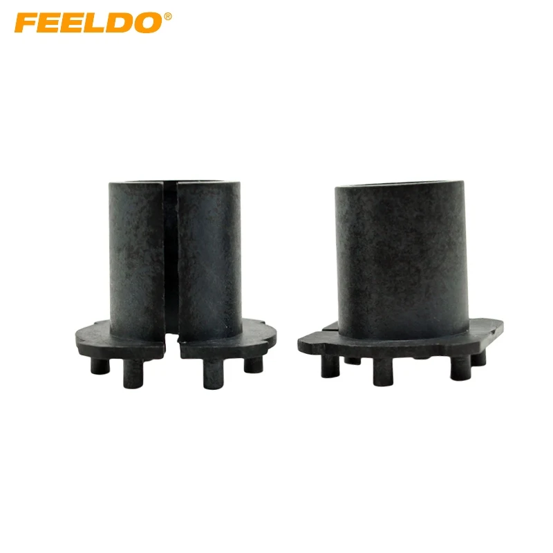 FEELDO 2pcs Car H7 HID Xenon Bulbs Installation Socket Adapter Holder For Mazda New 3/5/6/MX-5/CX-7/RX-8 Bulb Adapter #CA1368