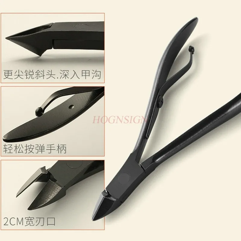 Conjunto de cortadores de unhas de aço inoxidável casa pedicure faca cortador de unhas guarnição ferramentas de unhas adulto grande venda especial